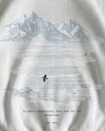 But why – Nihilist Penguin Oversized Hoodie