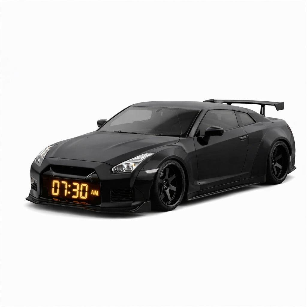 Hypercar Alarm Clock - Realistic Engine & Light Effects