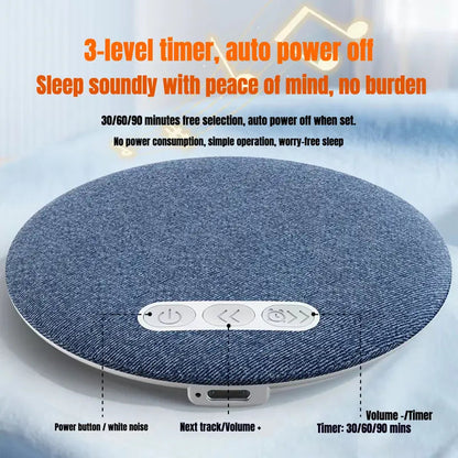 SleepWave™ Ultra-Thin Pillow Speaker with White Noise
