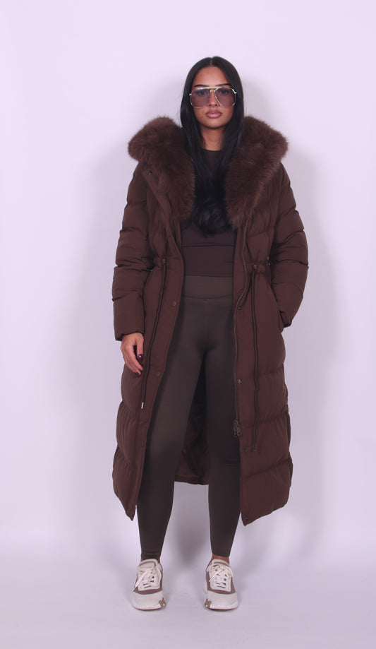 Elise puffer Brown