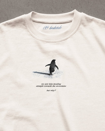 Be the Damn Penguin – Viral Oversized Aesthetic T-Shirt